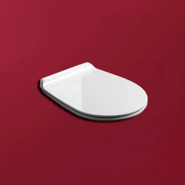 SIMAS Vignoni Сиденье для унитаза, с микролифтом, цвет: белый/хром