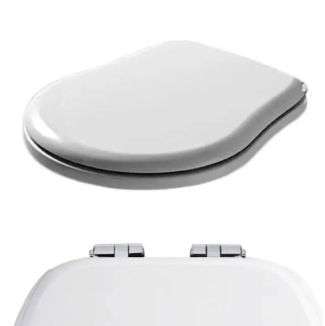 KERASAN Retro запчасть - Комплект шарниров (микролифт) для сиденья 108801/108840, цвет хром (только для сидений нового типа 2019г и позже)