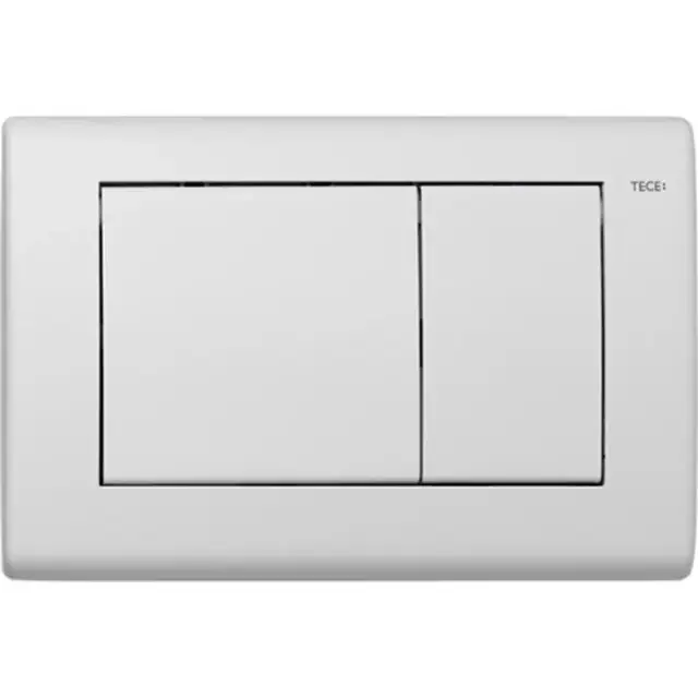 TECEplanus Панель смыва с двумя клавишами, цвет: белый матовый