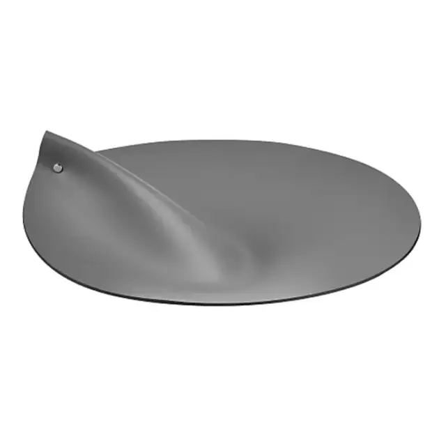 Colombo Adj Крышка для круглой корзины, D40 см, цвет: серый/черный