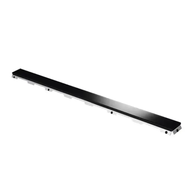 TECE drainline, cтеклянная панель: 800 мм, стекло чёрное