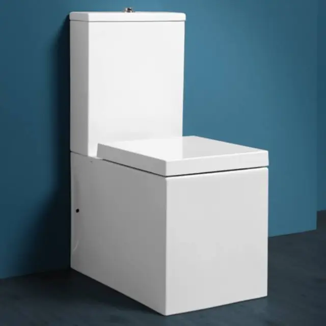 SIMAS Frozen Унитаз моноблок 37,5х61см, с бачком, цвет: белым