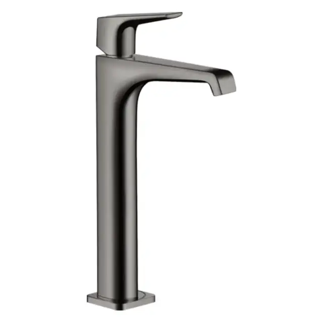 Axor Citterio E Смеситель для раковины 250, на 1 отв., высокий, с донным клапаном, цвет: полированный черный хром