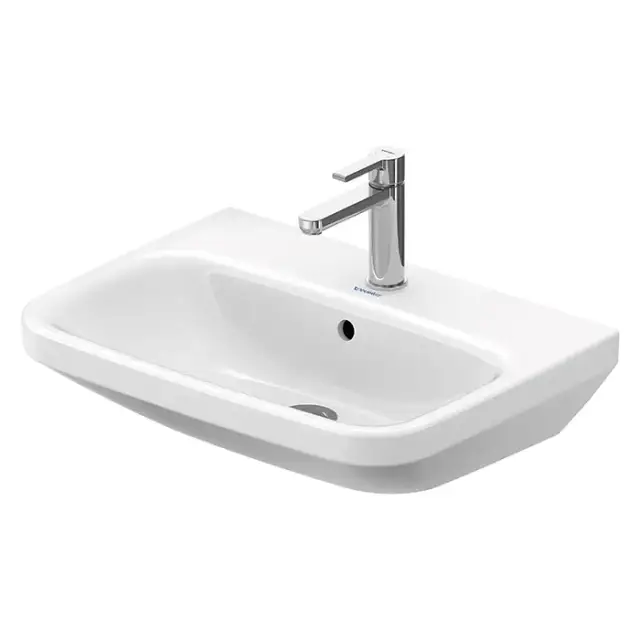 Duravit DuraStyle Раковина подвесная с переливом, 60х44см.,  с 1 отв под смеситель, цвет: белый