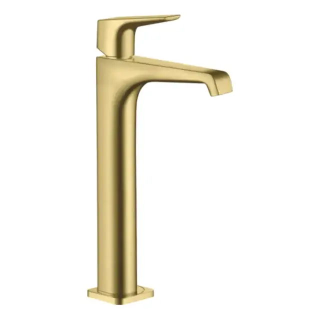 Axor Citterio E Смеситель для раковины 250, на 1 отв., высокий, с донным клапаном, цвет: шлифованная медь