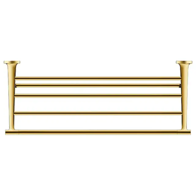 Duravit Starck T Полочка для полотенец 61x23.2см, подвесная, цвет: Gold Polished