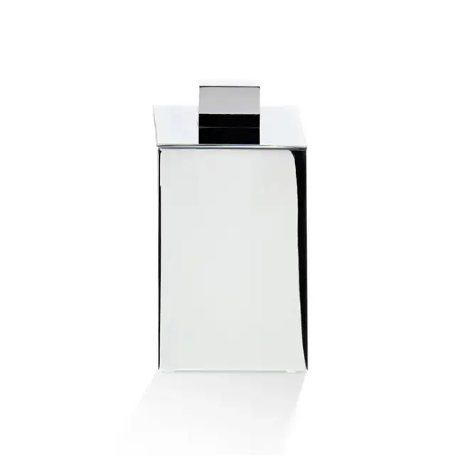 Decor Walther DW 3620 Бокс универсальный 6x6x11см, с крышкой, настольный, цвет: хром