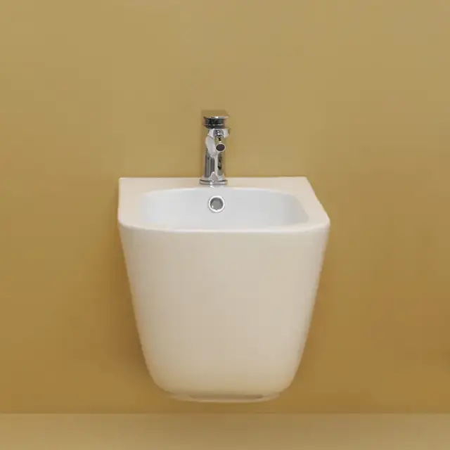 Kerasan Tribeca Биде подвесное 54х35см, c 1 отв под смеситель, c креплением WB9N, цвет: белый матовый