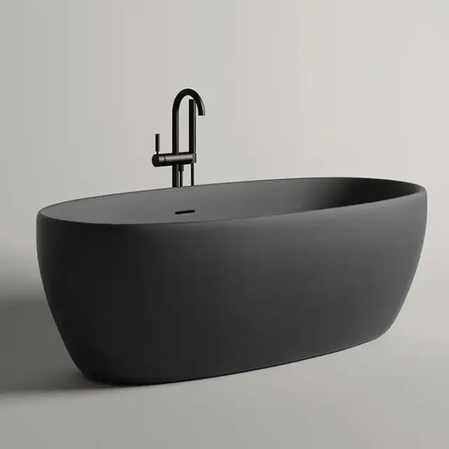 Salini Luce Ванна отдельностоящая 150х75х58cм., донный клапан 