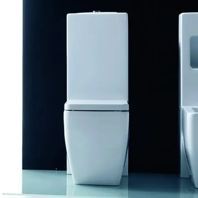 Kerasan Ego унитаз приставной 53х36см, белый с напольным бачком