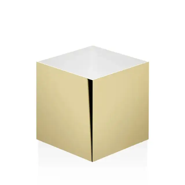 Decor Walther DW 365 Бокс универсальный 8.5x8.5x9см, настольный, цвет: золото