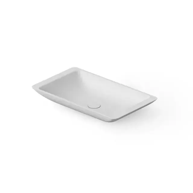 Dea Design Washbasins Раковина 60х35х9см., накладная, без отв., Solid Surface, цвет: White №18