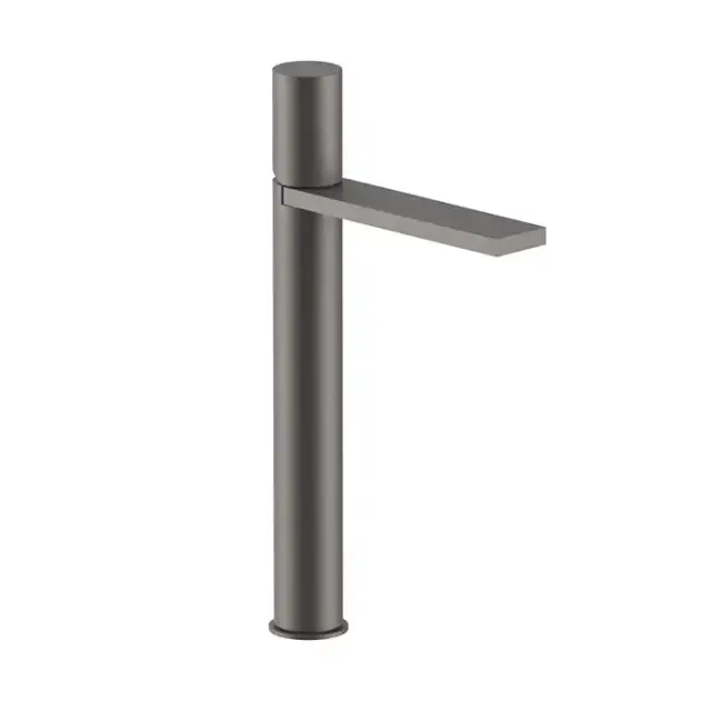 Fantini Milano Смеситель для раковины, 1 отв., излив: 170 мм, цвет: Matt Gun Metal PVD