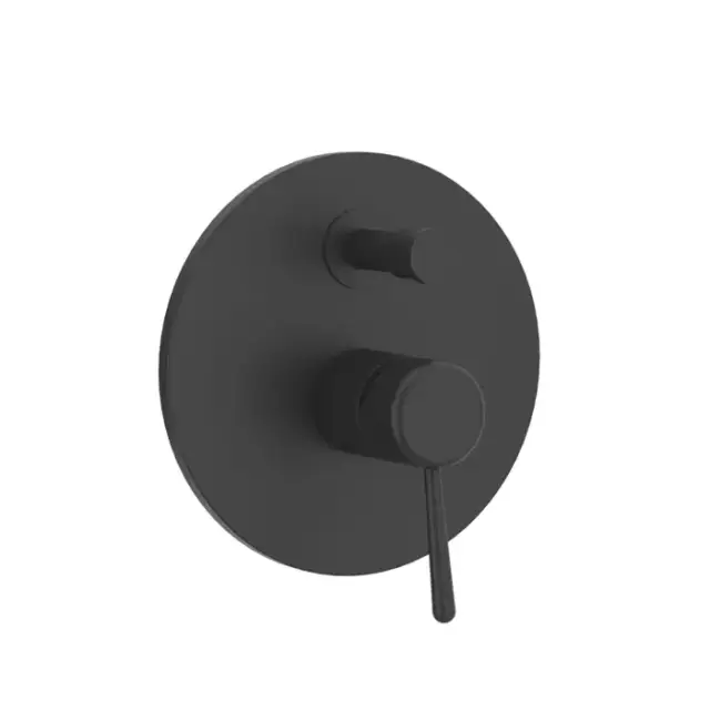 Gessi Goccia Встраиваемый однорычажный смеситель с переключателем, внешняя часть, цвет: black XL