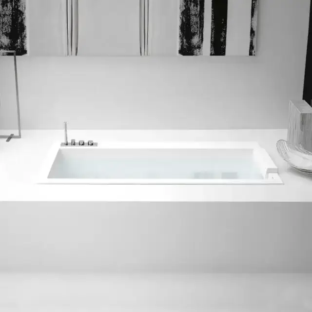 Antonio Lupi Biblio Ванна встраиваемая 170х80х53.5см, цвет: белый