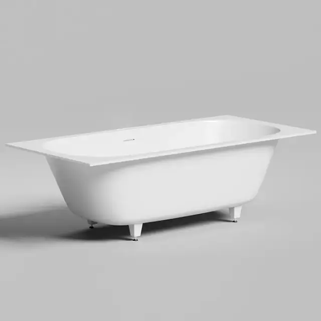 Salini Ornella Axis 190 Kit Встраиваемая ванна 190х90х60см, прямоугольная, материал: S-Sense, донный клапан 