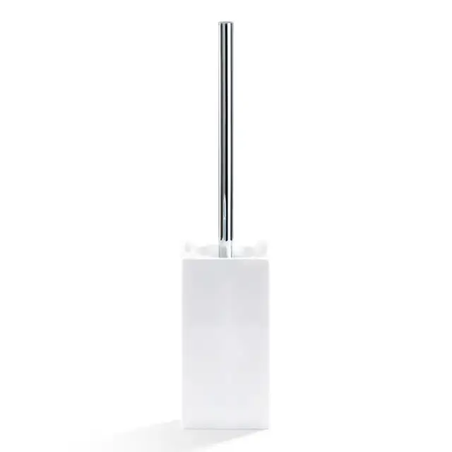 Decor Walther DW 6200 Туалетный ершик h44см, напольный, фарфор, цвет: белый / хром