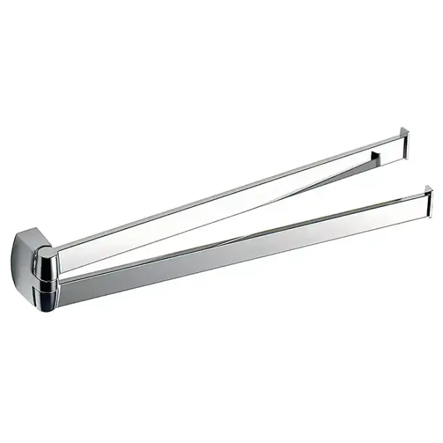 Colombo Trenta Полотенцедержатель 35см, двойной, цвет: хром