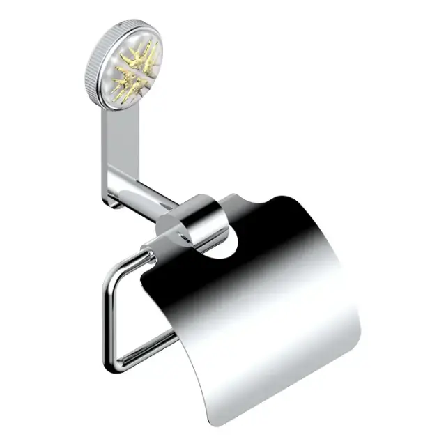 THG Hirondelles Gold Stamped Держатель т/б, подвесной, цвет: хром