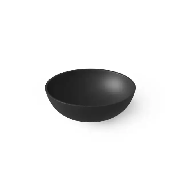Dea Design Washbasins Раковина 42х42х16см., накладная, без отв., Solid Surface, цвет: Black №16