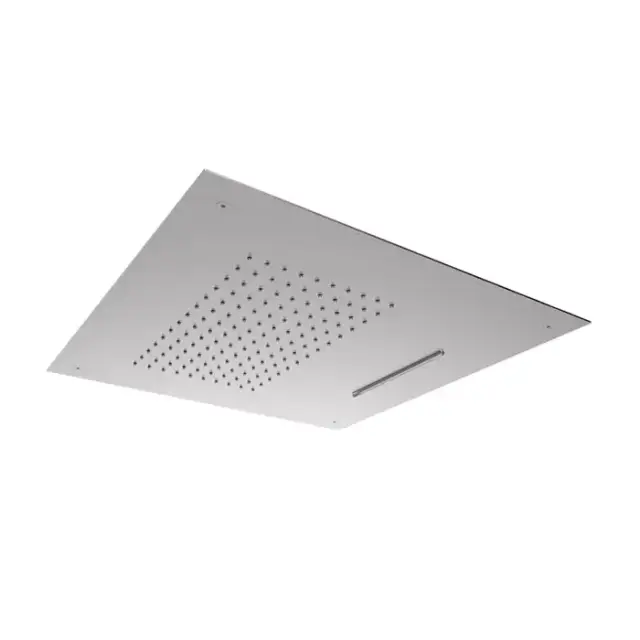 Almar Square Temptation XL Верхний душ, потолочный, 50х50см, 2 режима, цвет: Mirror Stainless Steel