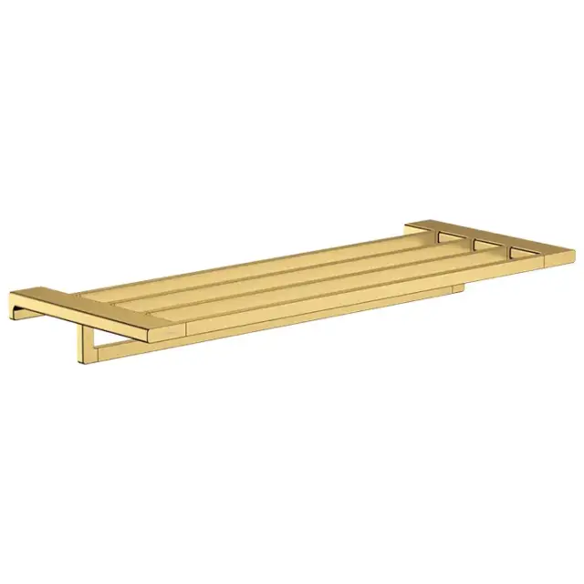 Hansgrohe AddStoris Полка для полотенец 64.8см., цвет: полированное золото