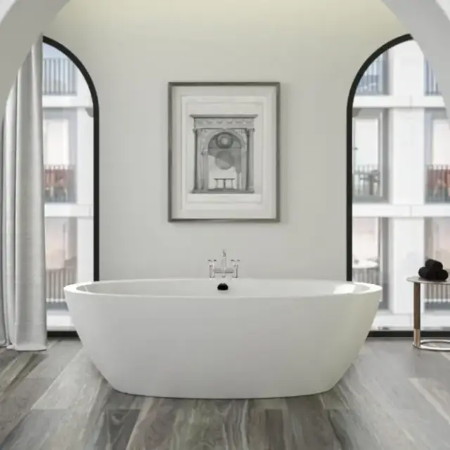 KNIEF Loom Ванна отдельностоящая 190x95x60см, цвет: белый