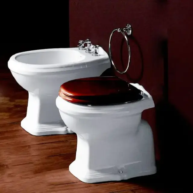 SIMAS Arcade Унитаз напольный, выпуск в пол, 36,5х55см, цвет: белый