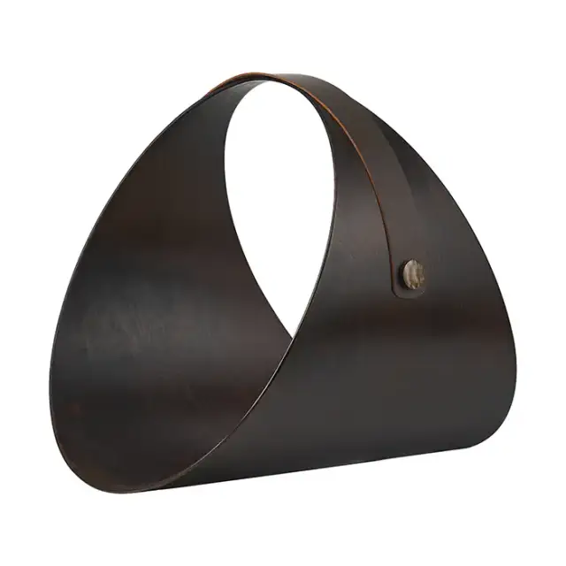 ADJ Дровница Ben, D36 см., цвет: шоколад/капучино