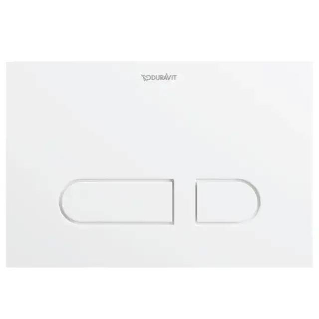 Duravit A.1 Клавиша смыва для унитаза, пластик, цвет: белый