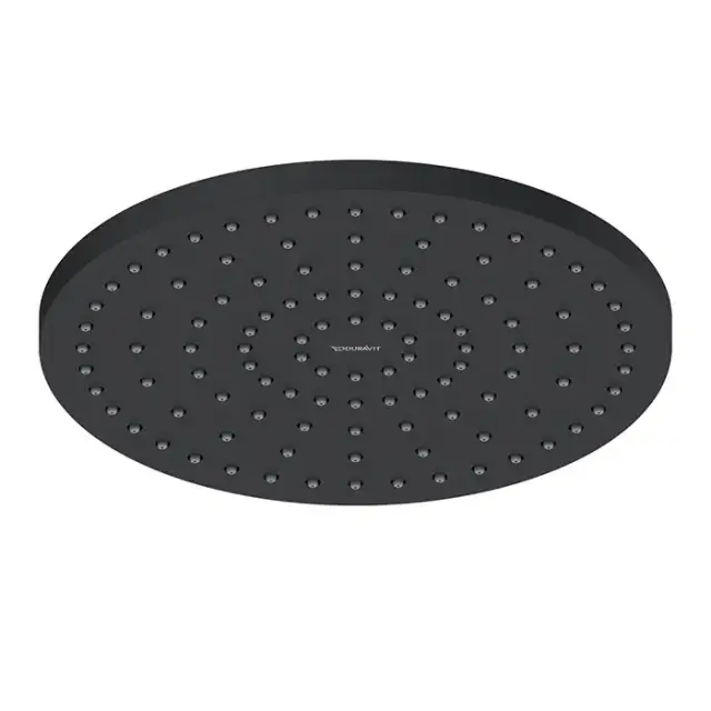 Duravit Shower Верхний душ &Oslash;25см., 1 режим, настенный/потолочный, цвет: черный матовый