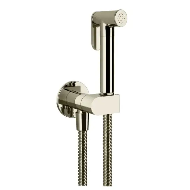 Gessi Origini Гигиенический душ, шланг 125см., цвет: Nickel PVD