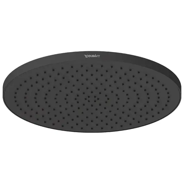 Duravit Shower Верхний душ &Oslash;23см., 1 режим, настенный/потолочный, цвет: черный матовый