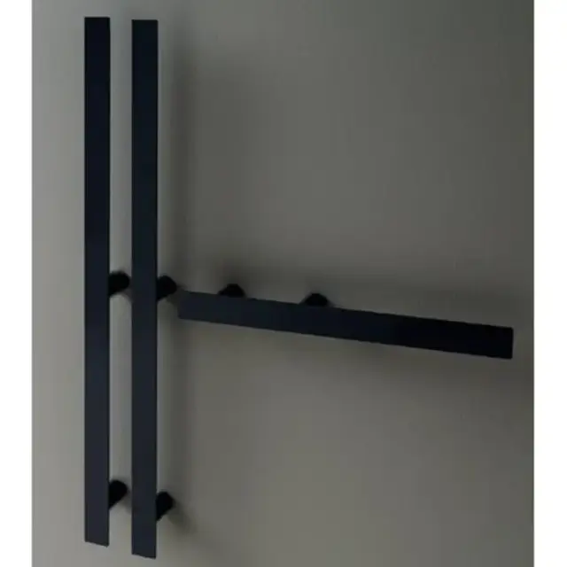 Antrax Tavolina Полотенцесушитель электрический L100хH5.2см, цвет: черный матовый