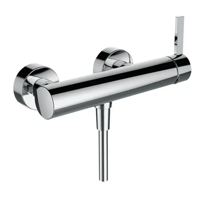 Laufen Kartell Смеситель для ванны настенный, на 2 отв, с ручным душем, цвет: хром