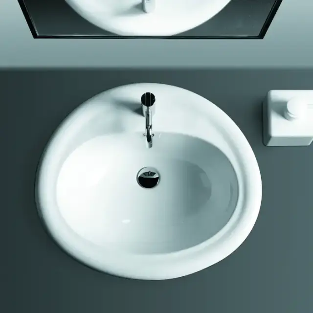 SIMAS Top e lavabi d'arredo Раковина 63х56 см, 1 отв., цвет: белый