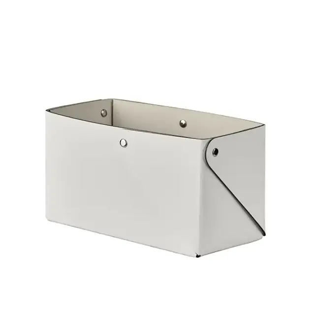 Colombo Adj Коробочка MIU, 7x14H8 см , цвет: белый/панна котта