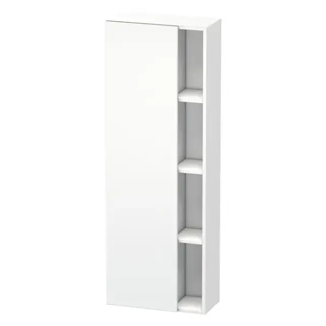 Duravit DuraStyle Шкаф 50х24х140см., подвесной, правый, 1 дверь, 3 полки, цвет: белый матовый