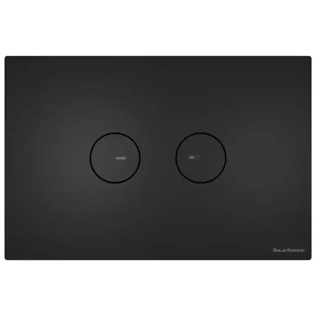 Artceram INOX Смывная клавиша, цвет: черный матовый