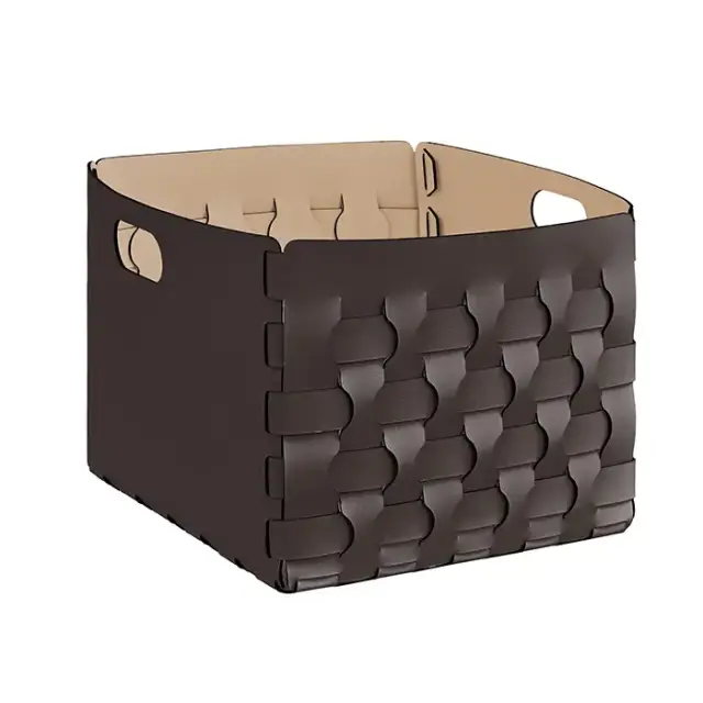 ADJ Корзинка Dubai, 35x40xH30 см., цвет: шоколад/капучино