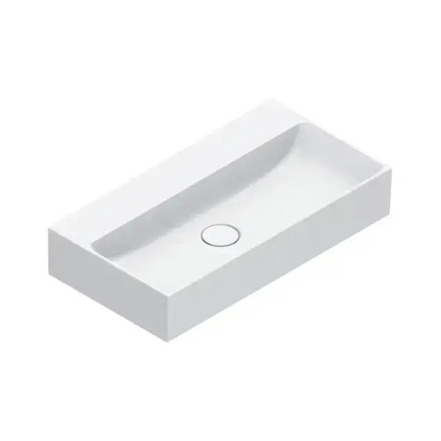 Catalano Premium Раковина 65х35см, подвесная, без отв., цвет: белый глянцевый