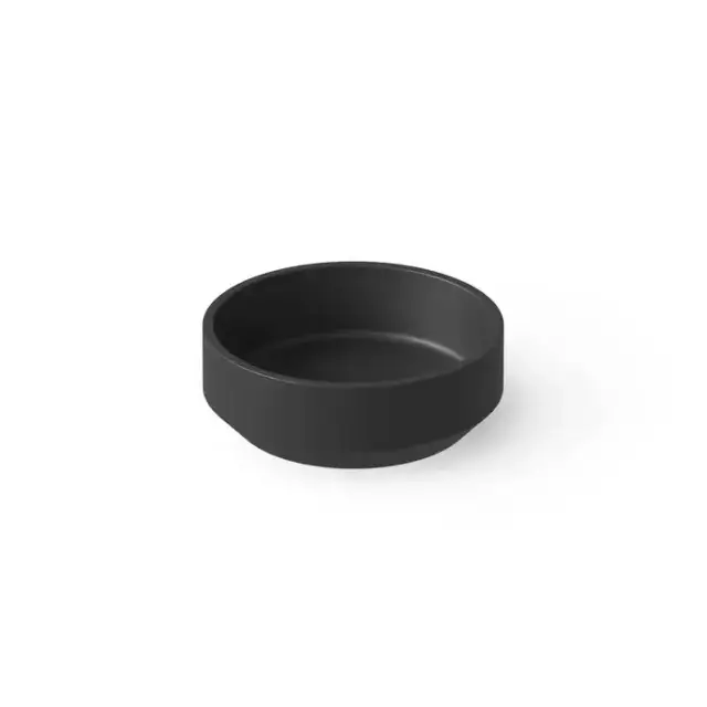 Dea Design Washbasins Раковина 43х43х15см., накладная, без отв., Solid Surface, цвет: Black №16