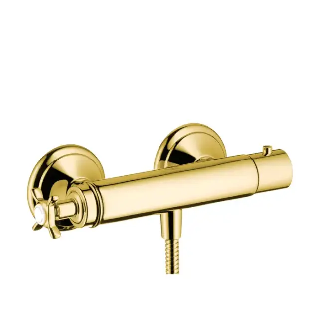 Axor Montreux Термостат для душа, ВМ, &frac12;&rsquo; 1 потребитель, цвет: полированное золото