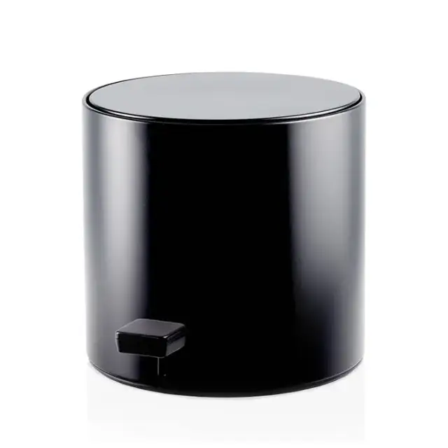 Decor Walther All in Корзина для белья, напольная, цвет: черный матовый