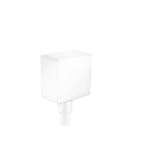 Hansgrohe Вывод воды для ручного душа с клапаном, цвет: белый матовый