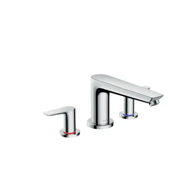Hansgrohe Talis E Смеситель на борт ванны , на 3 отв., цвет: хром