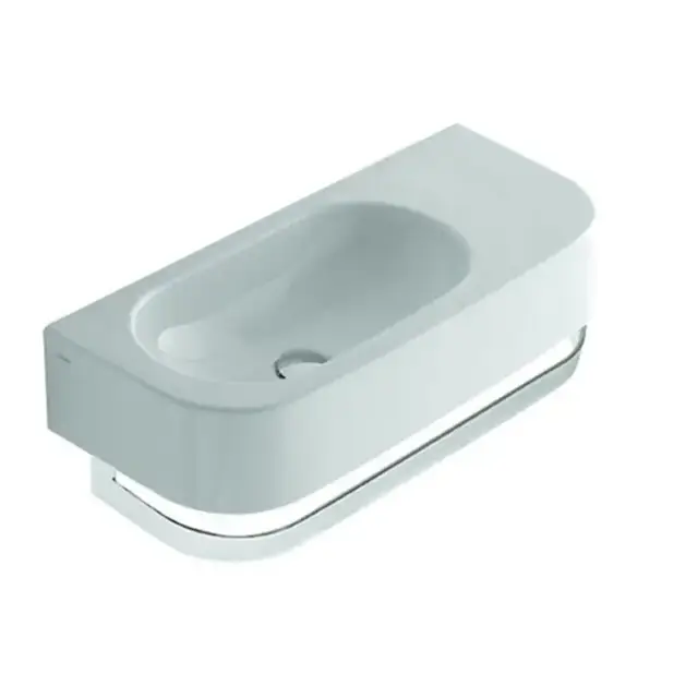 Globo Forty3 Раковина 55х27 см, без отв., цвет: белый