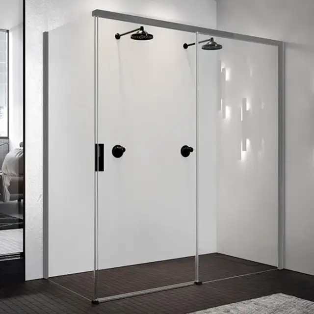 Novellini Opera Душевой угол 120х91х200см., Dx, стекло, цвет: хром