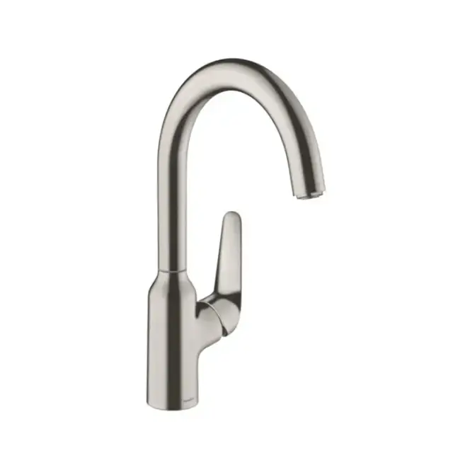 Hansgrohe Focus Смеситель для раковины, на 1 отв., цвет: сталь