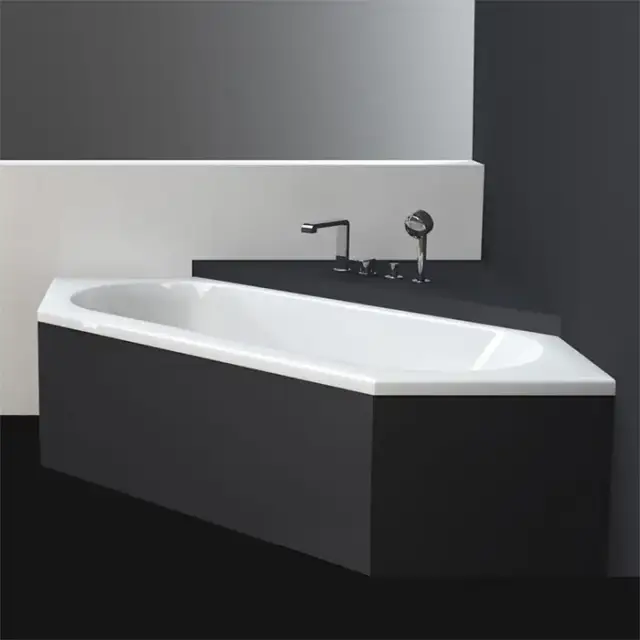 Bette Starlet Ванна шестиугольная с шумоизоляцией встраиваемая, 188х70х42см, BetteGlasur&reg; Plus, цвет: белый